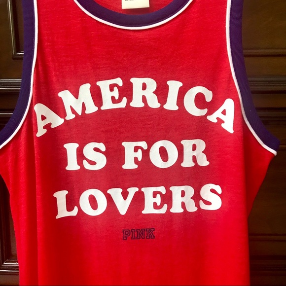 PINK America Muscle Tank 🇺🇸 | XS - Picture 1 of 5
